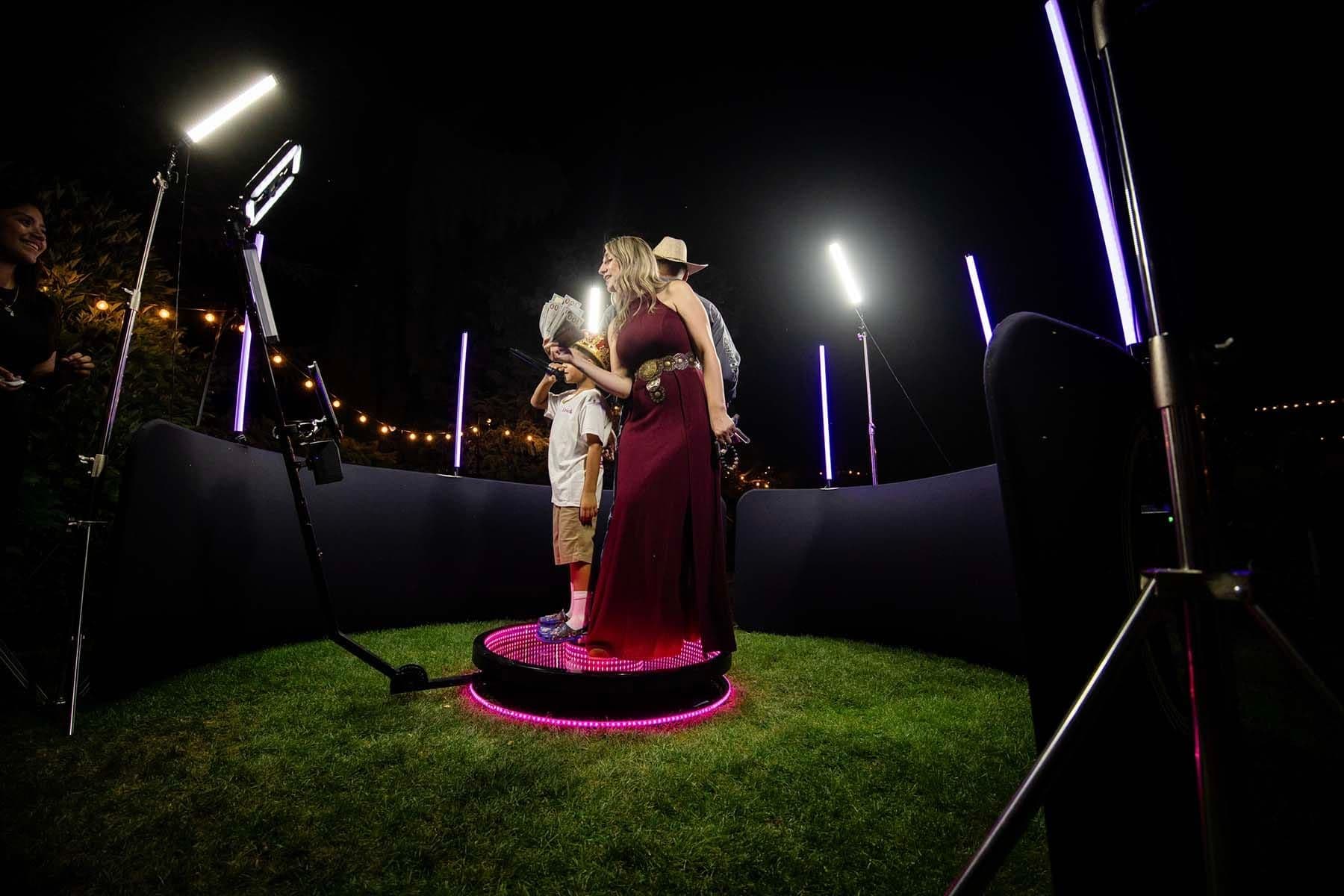 360 video booth service card — 360 booth rental Yakima