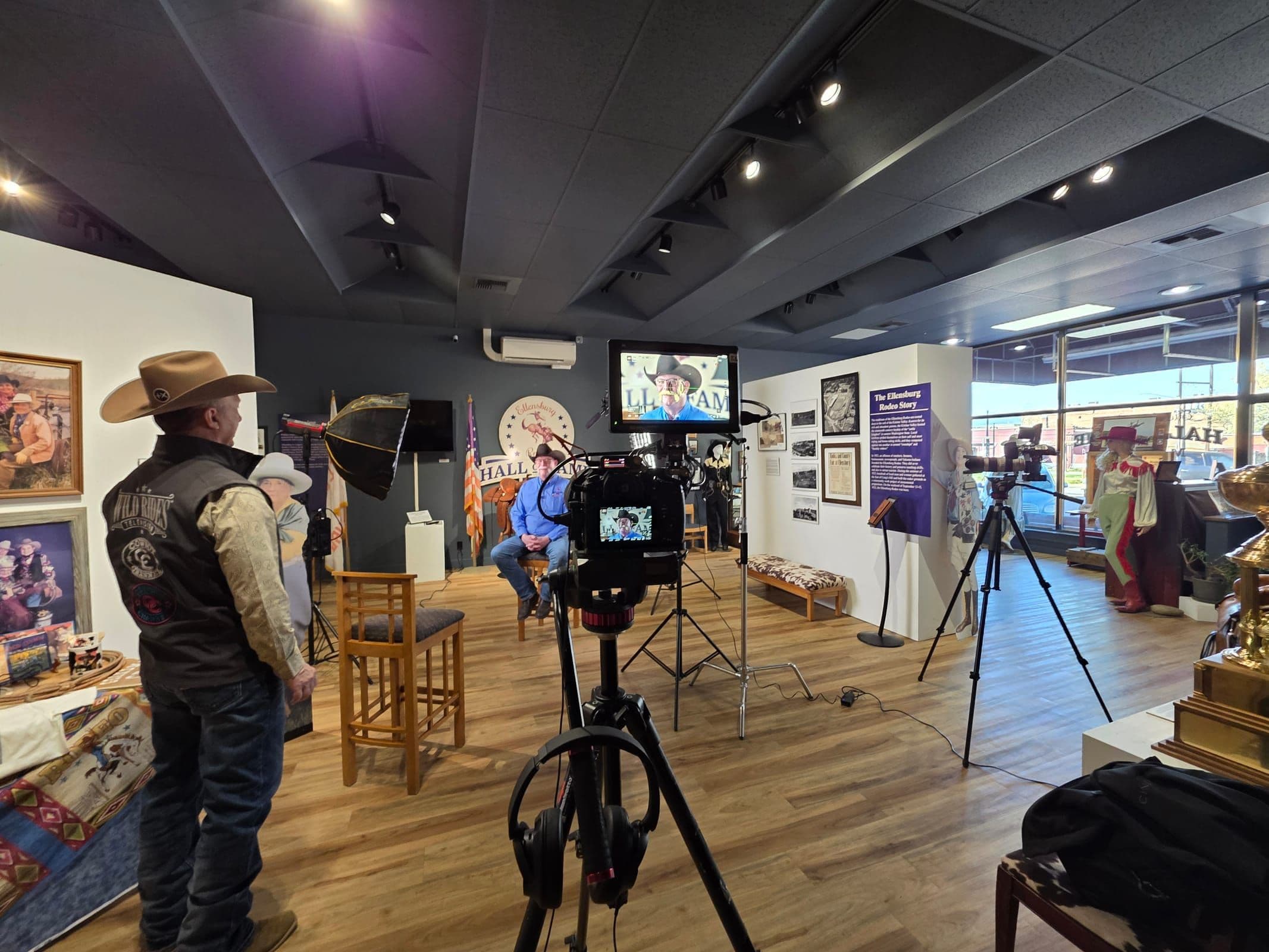 Commercial video production service card — Yakima business videography