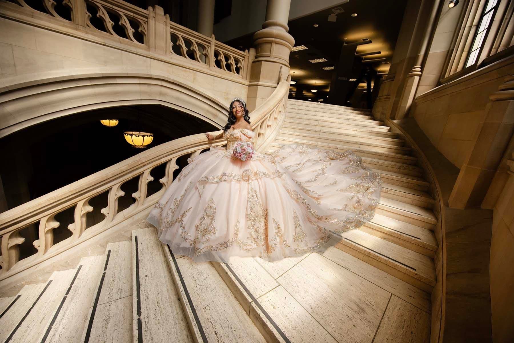 Quinceañera films service card — quinceañera videographer Yakima