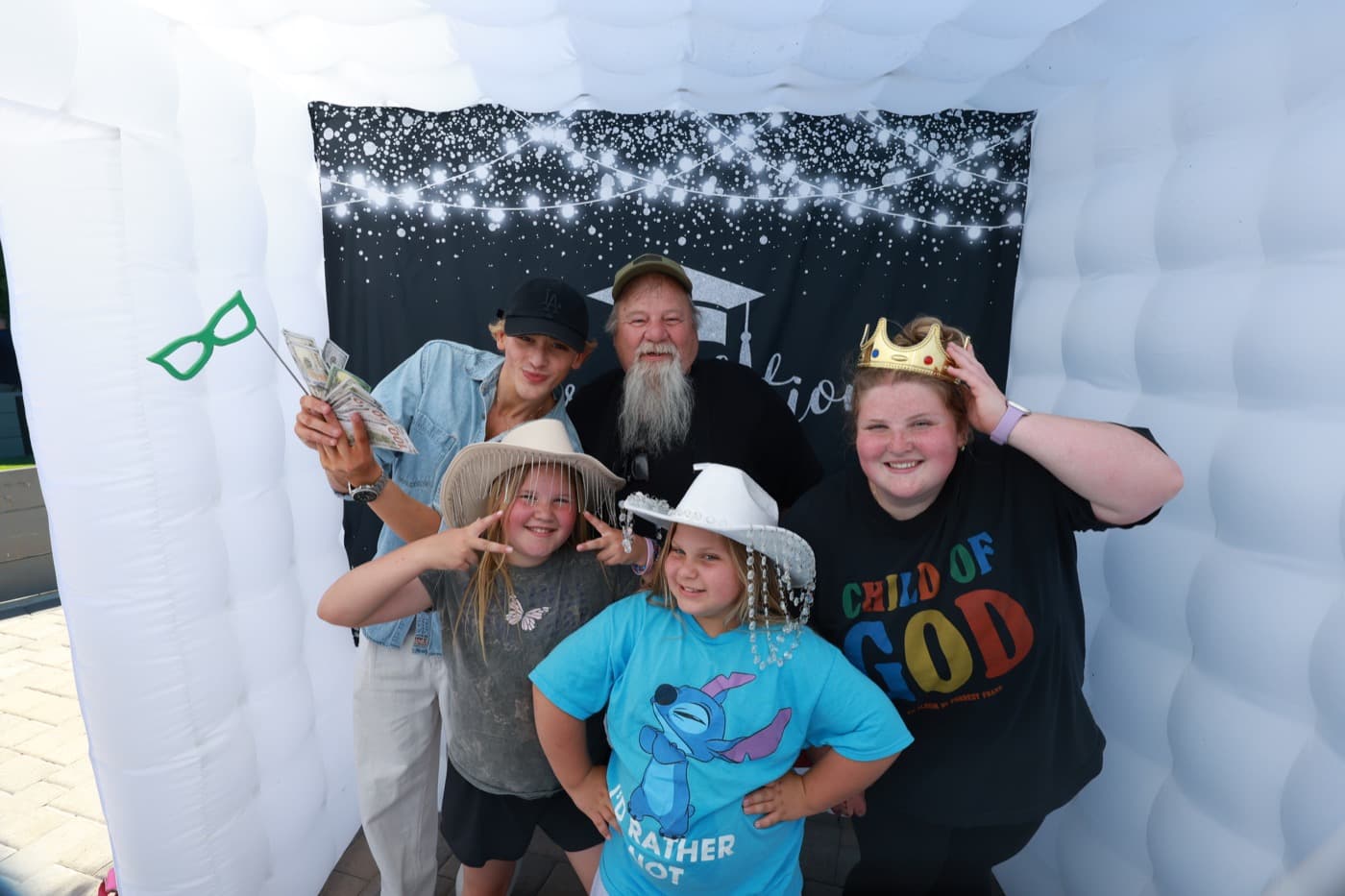 Photo booth service card — modern photo booth rental Yakima